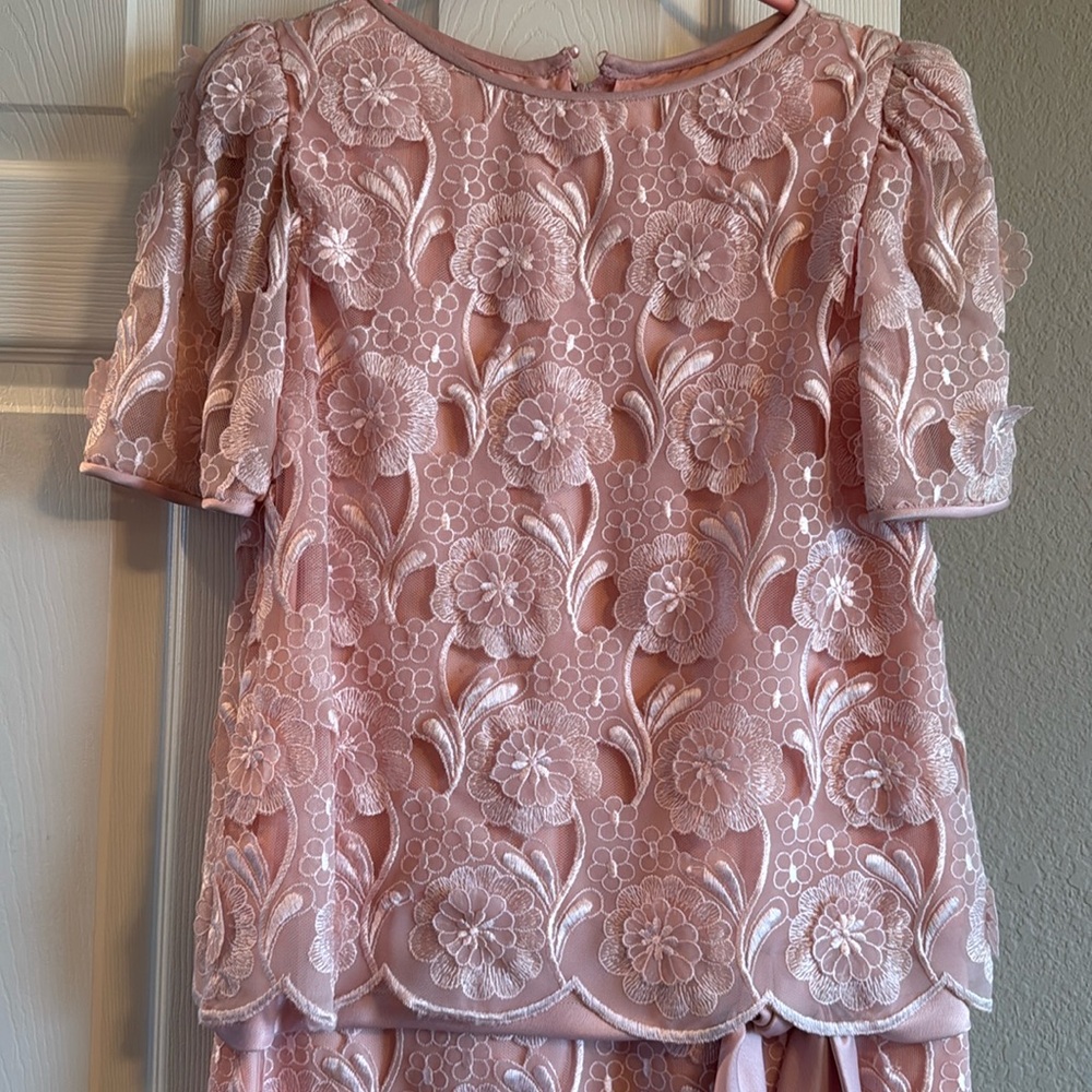 Formal pink dress
